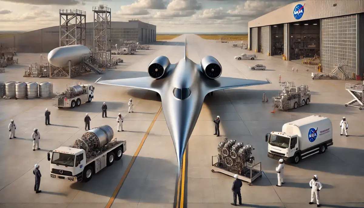 NASA、静音超音速研究機「X-59」のエンジンを始動！テスト飛行に向けて