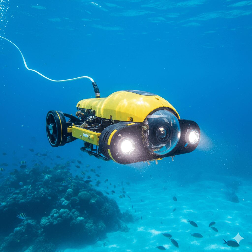 京セラ、水中ドローン向け高速通信を実現 - 海洋ビジネスの未来を拓く