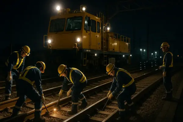 夜間作業のイメージ画像