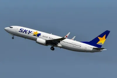 スカイマークの飛行機の画像