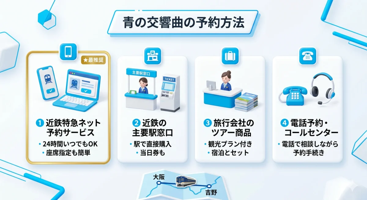 青の交響曲の予約方法