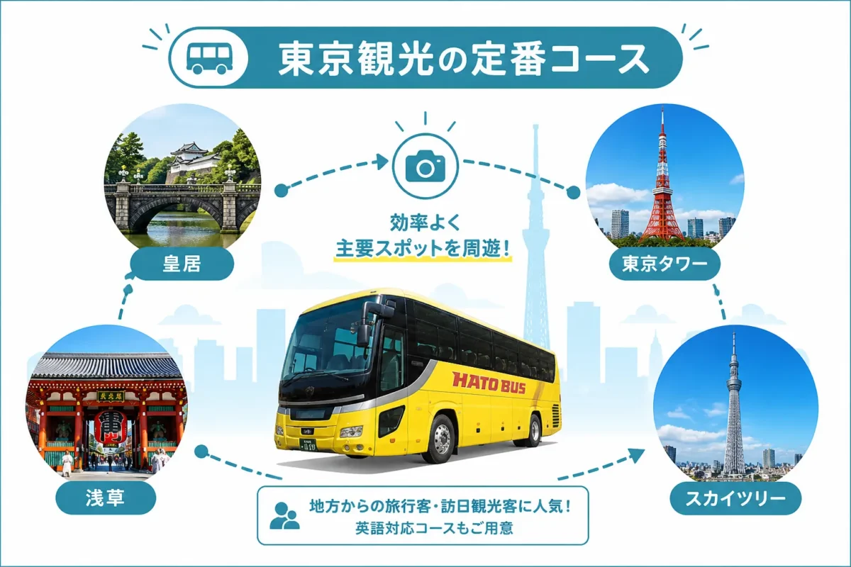 東京観光の定番コース