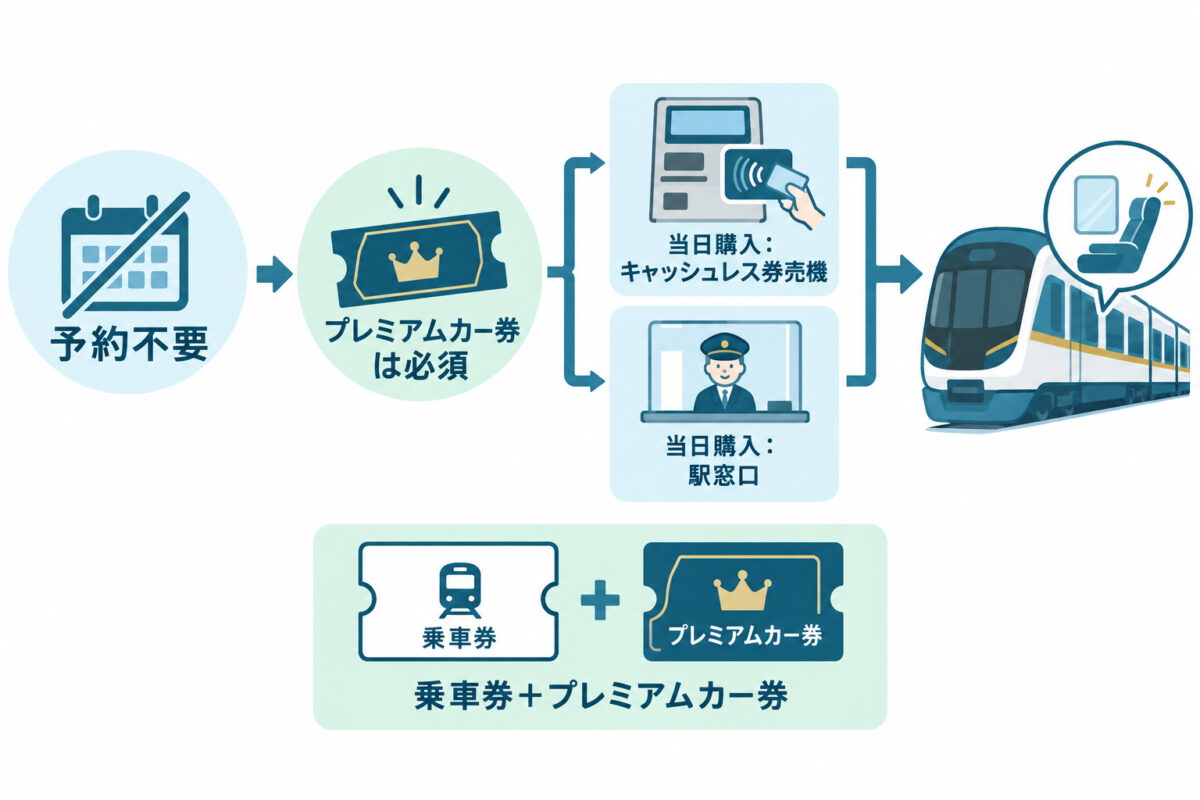 京阪プレミアムカーの図解 01