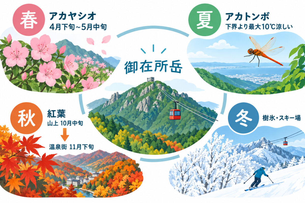 御在所ロープウェイの図解 09