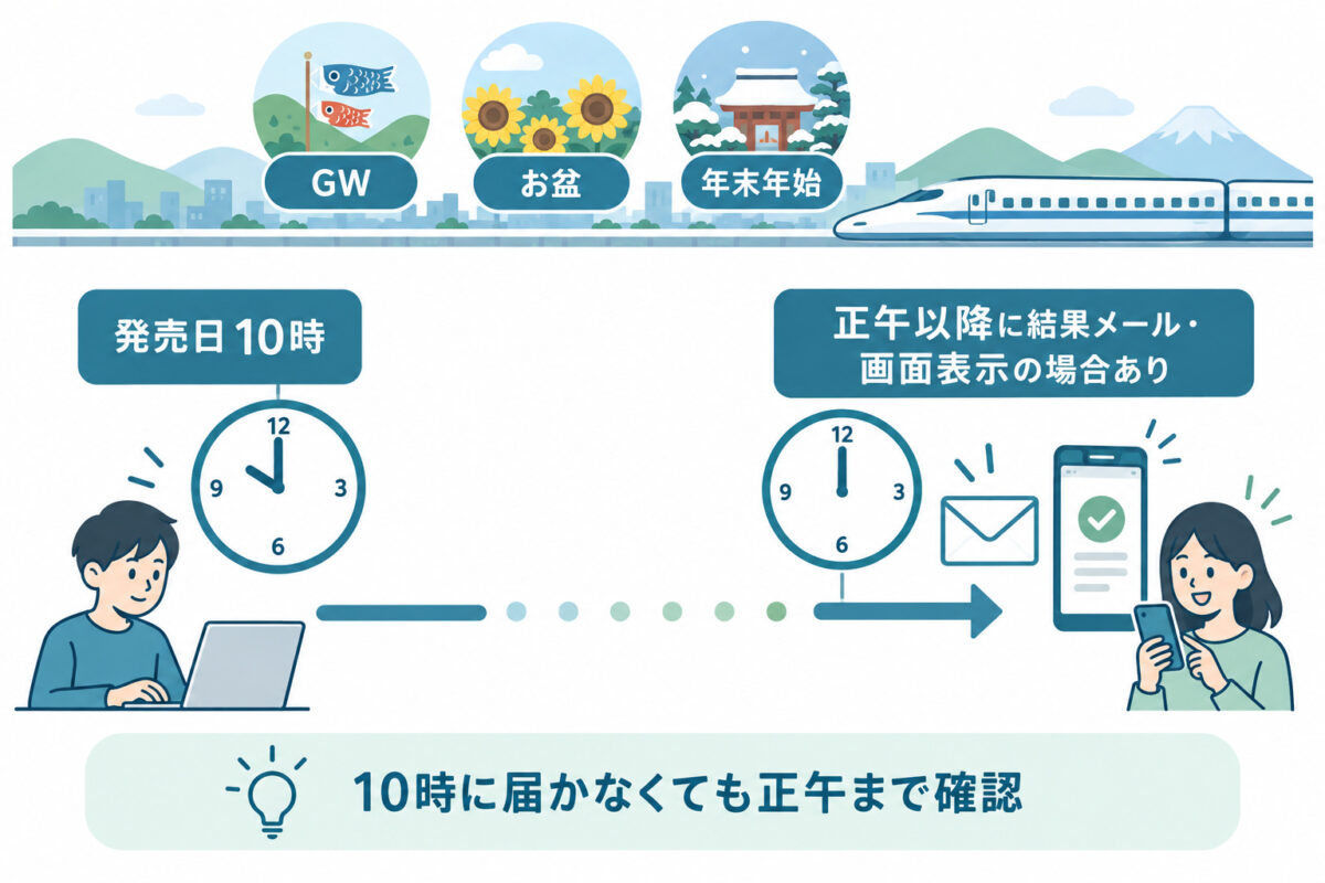 新幹線予約の図解 10