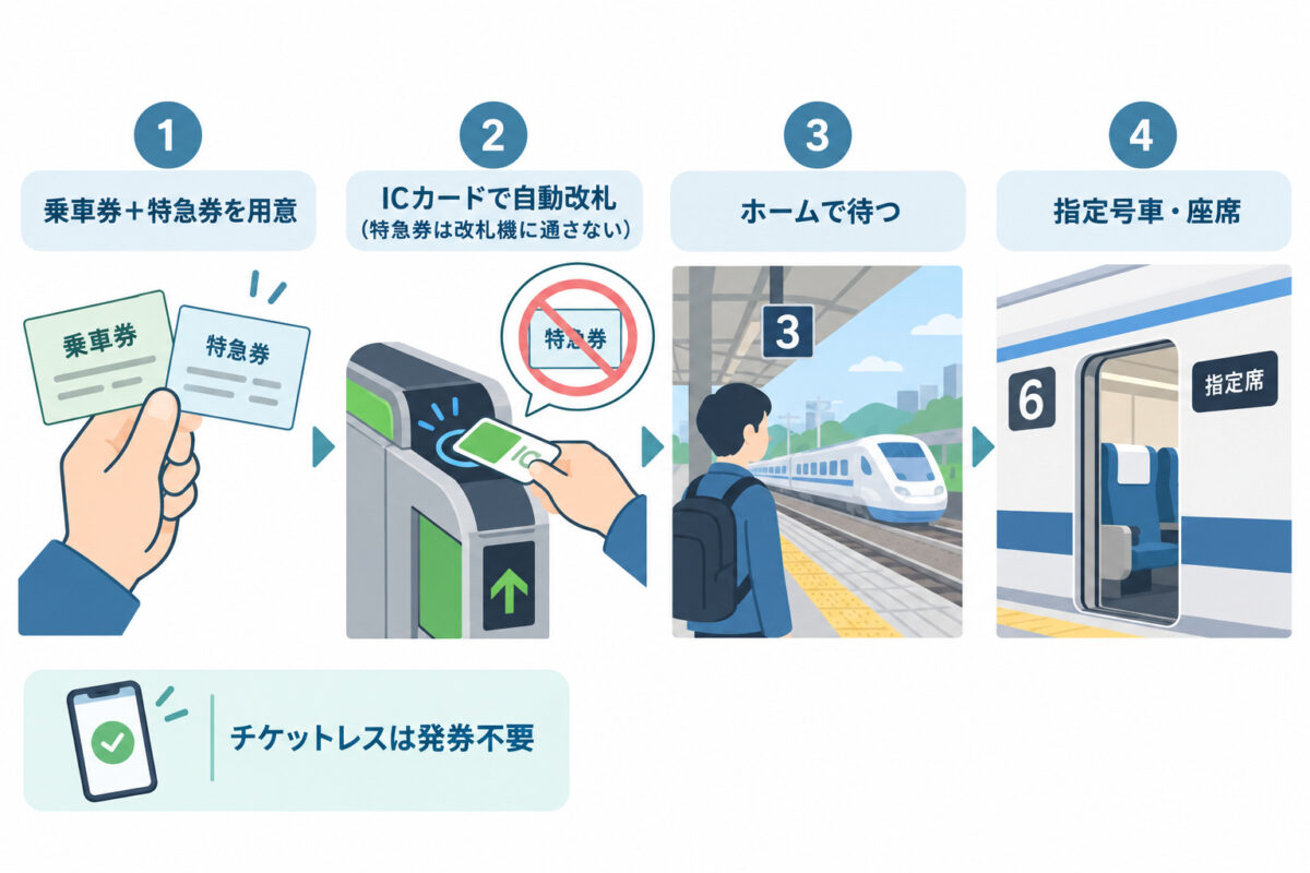 ロマンスカー予約の図解 10