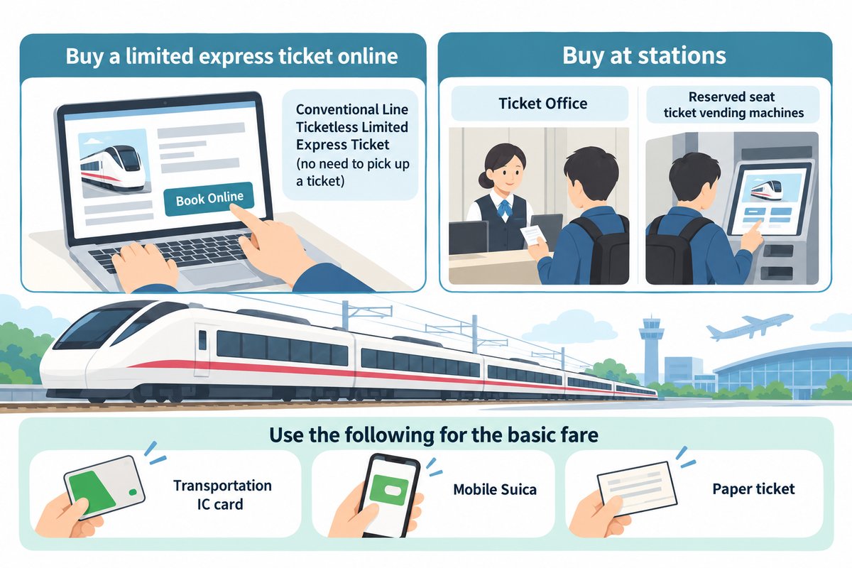 How to book the Narita Express